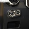 Car Window Lift / Rearview Mirror Adjust Button / Door Speaker Cover Trim For MG ZS EV 2018 -  Stainless Steel Accessories