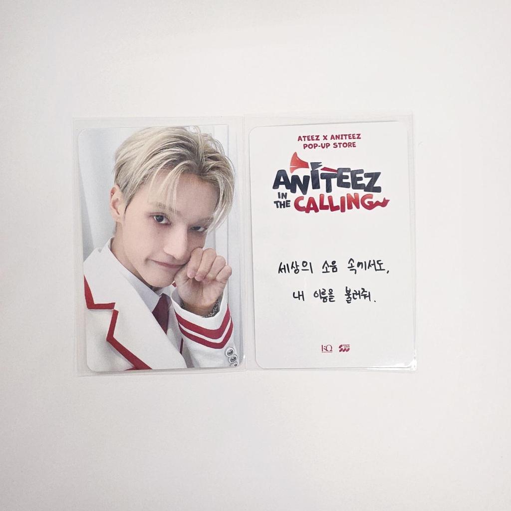ATEEZ ANITEEZ ÇAĞRIDA Etkinlik Fotoğraf Kartı Seti Özel vers.