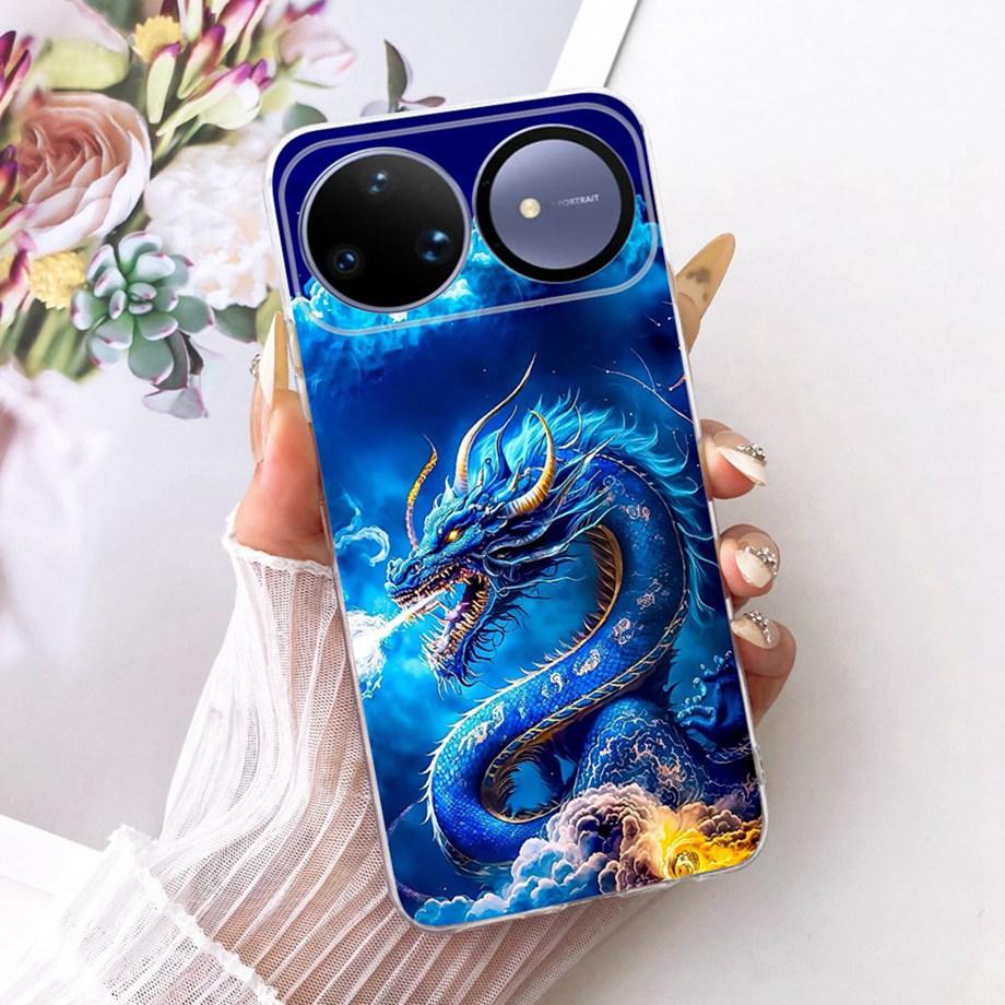 For Huawei Nova 15 Ultra 15 Pro Phone Case Soft Clear Silicone Back Cover Butterfly Dragon Cat Floral Painting Funda Nova15 Capa
