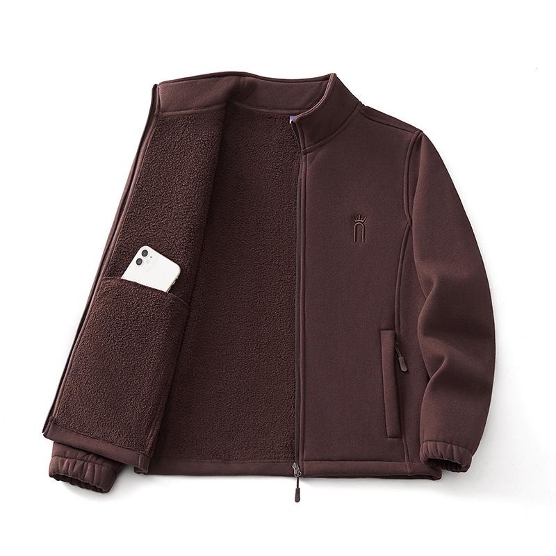 

GAGN Женское зимнее пальто с флисовой подкладкой, приталенного силуэта, 2025 - Высокая мода Small