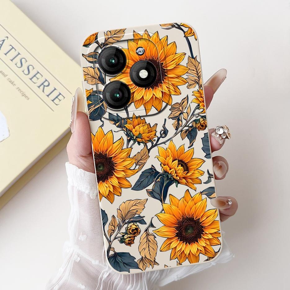 For Itel A70 Case A665L Cute Panda Cartoon Cover Soft Silicone Shockproof Phone Case Fopr Itel A70 A 70 ItelA70 Back Cover Shell