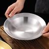 Stainless Steel Anti-Scald Thickened Bowl for Noodles, Rice, and Crawfish with Custom Logo.