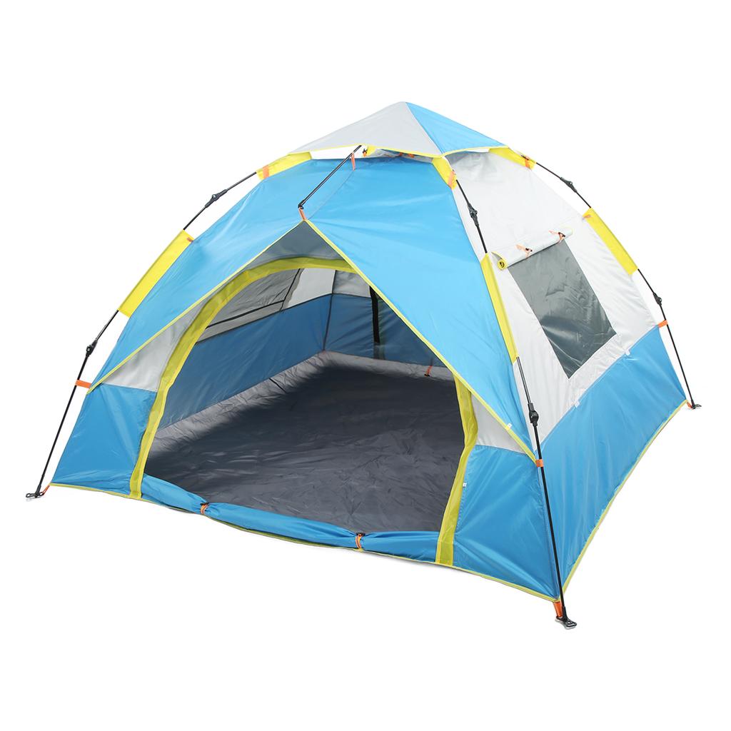 Camping Tent Waterproof Folding Automatic Quick Opening Double Layer for 2‑3 Person
