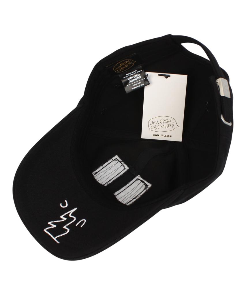 Yunibeosyeolkemiseuteuli Applique U Black Ballcap Washed Ballcap