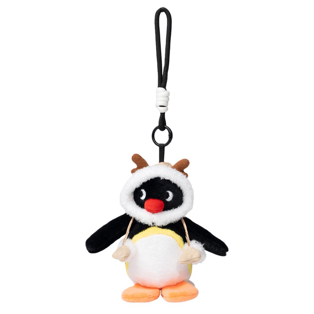 Originální přívěsek panenky Pingu - Roztomilý plyšový přívěsek Pinga na batoh