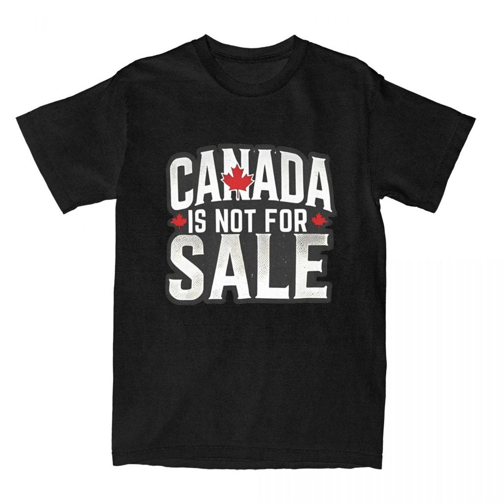 CANADA IS NOT FOR SALE T-Shirt Harajuku T-Shirts Short Sleeve Y2K Funny Tshirt Summer Cotton O-Neck Plus Size 5XL Tees