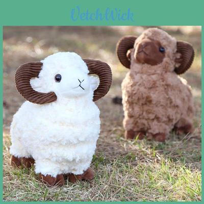 Jouet en Peluche Animal Mouton Cadeau Enfant Peluche Courte Douce Pour Enfants