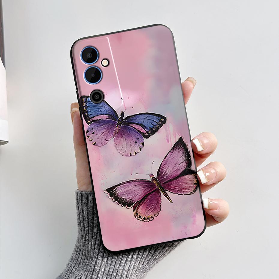 For Tecno Pova Neo 2 Case Pova Neo2 LG6n Cover Black TPU Soft Silicone Phone Case For Tecno Pova Neo 2 Coque Protective Fundas