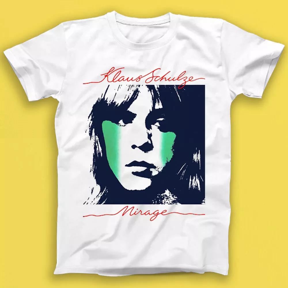 

Клаус Шульце Мираж Электронная музыка Подарочная футболка 2008 2XL