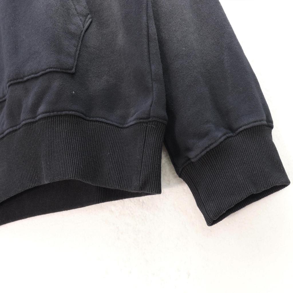 Amiri Washed Water Hoodie: New Star Flash Effect, Embellished Letter Print, Heavyweight American Style for Autumn/Winter