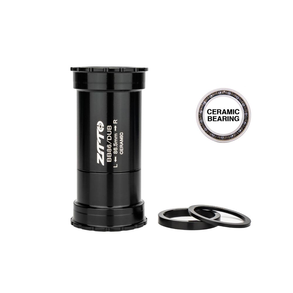 ZTTO BB92 To DUB BB86 Bicycle Bottom Brackets Threadlock Press Fit Frame 29mm Crankset for Road Bike MTB Crank Shaft