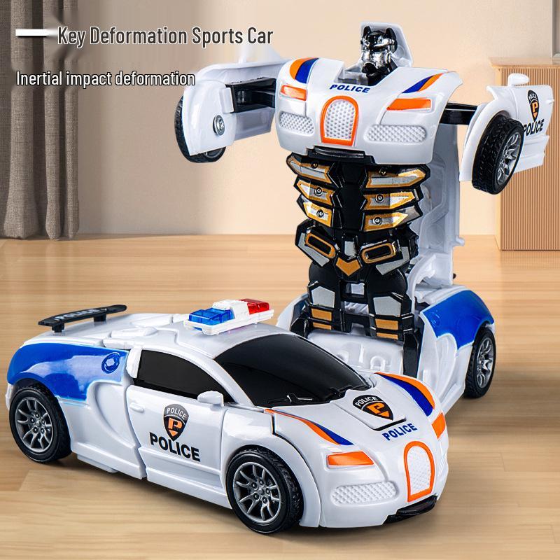 Children's Inertia Impact Police Car: Transforming Educational Toy