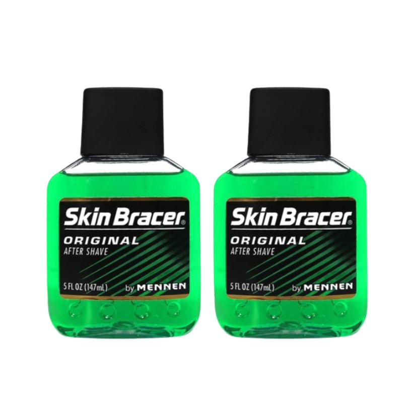Mennen Skin Bracer Original After Shave Lotion 147ml x2 Set Cooling Refresh & Post-Shave Care