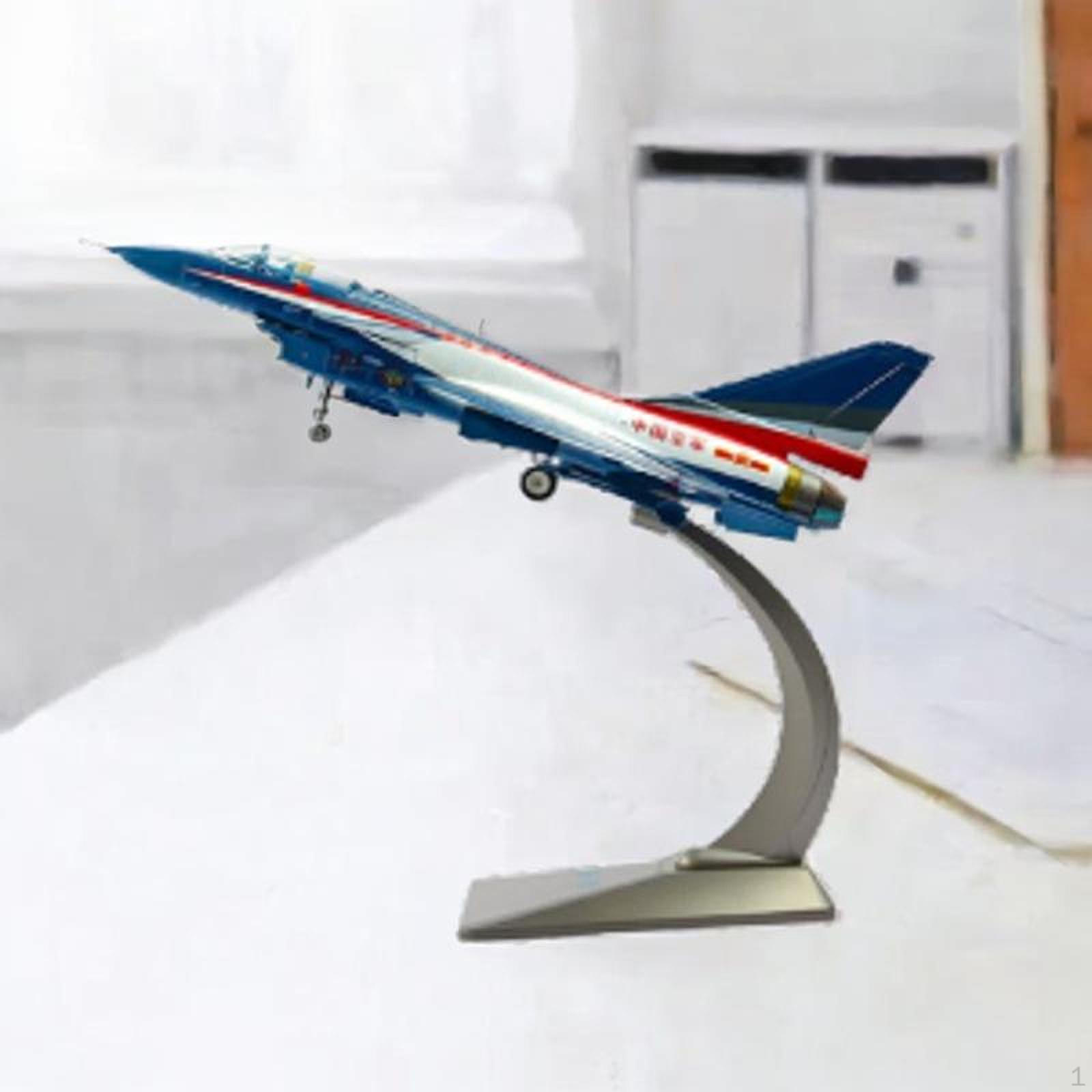 

Масштаб 1/48 Самолет J10 Модель литого самолета Истребитель для настольного бара кафе B