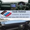 Suede Leather Dashmat Dashboard Cover Pad Dash Mat Car Accessories Sunshades For Toyota GR86 86 for Subaru BRZ ZD8