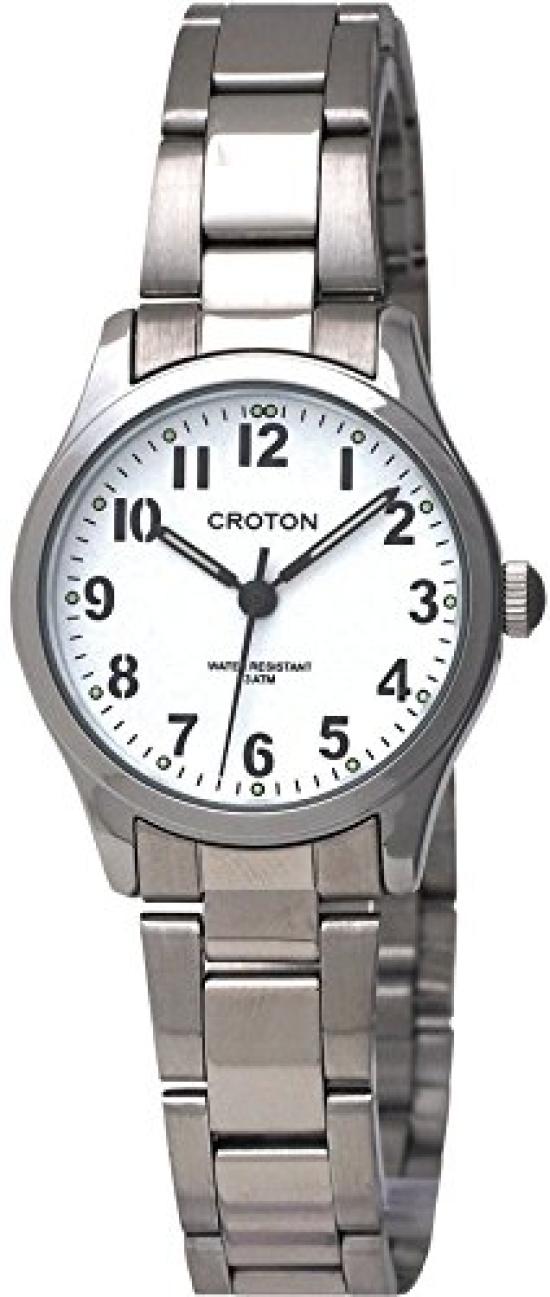 CROTON 3 Сделано в [CROTON] Женские часы, Стрелки, Япония, RT-168L-C