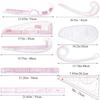 FELE Multifunctional French Curve Ruler Soft Plastic Patchwork Ruler Measure Dressmaking Drawing Template Craft Sewing Tools