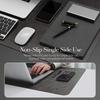 YSAGi Desk Mat Leather Desk Pad Large Mouse Pad Leather Ultra Design Waterproof Easy Cleaning Office Home Decor Large Desk Pad Double-Sided Anti-Slip
