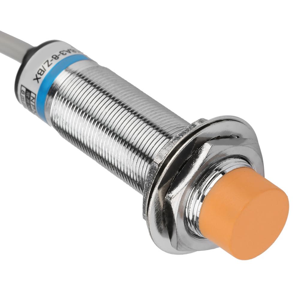 Proximity Sensor Inductive Proximity  , 8mm Sensing Distance, NPN 3-Wire Normally  18 -8-ZCelsiusBX, with High Sensitivity, Fast Respons