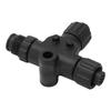 For NMEA 2000 T Connector 3 Port 5Pin M12 Thread IP67 Waterproof for Garmin Networks