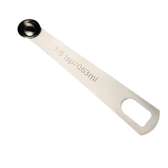 Stainless Steel Measuring Spoon Set with Scale Accurate Dosage Measuring Spoon Dishwasher Safe Kitchen Gadget for Coffee Milk Powder Spices