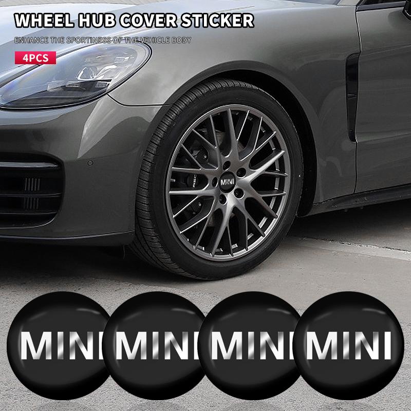 Emblemă Autocolant Decal Emblema Capac Central Butuc Roată Mașină 56mm Pentru BMW Mini Cooper One S R50 R53 R56 R60 F55 F56 F57 Clubman JCW