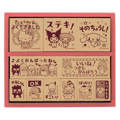 Beverly Sanrio Stamp Sanrio Characters Wooden Reward Stamp SDH-131