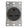30Amp 250V RM 630DF NEMA 6 30R Outlet with Corrosion Resistant Construction for Industrial and Residential Use