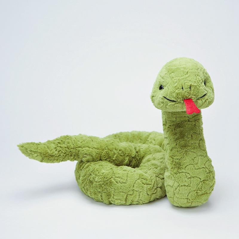 

Jellycat Snake Plush Doll Cartoon Animal Fill Doll Appease Accompany Gift Pillow 80cm/31.50in