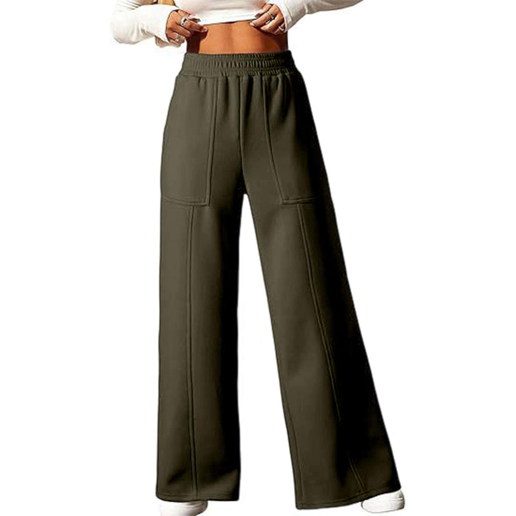 Women's Loose-fitting, High-waisted Sweatpants With Pockets, Casual Track Pants
