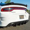 Dal 2015 al 2021 Per Dodge Charger SRT Lip Diffusore Spoiler Posteriore Splitter Inferiore Protezione Nero Lucido O Aspetto Fibra di Carbonio