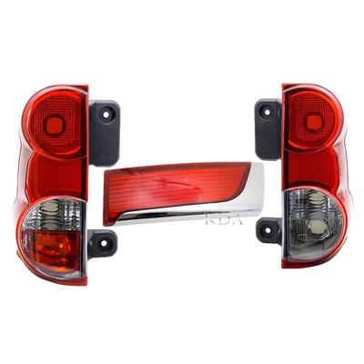 Left Right Rear Tail Light Reflector Brake Lights No Bulbs for Nissan NV200 2008 2009 2010 2011 2012 2013 2014 2015