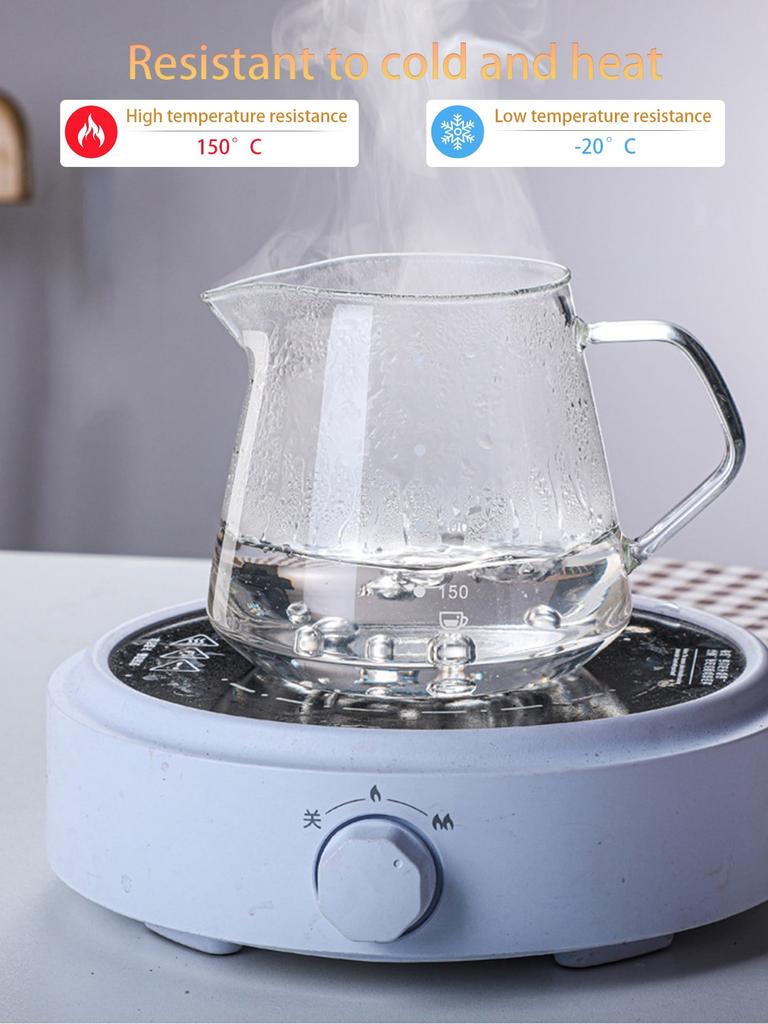 Cafetera de goteo Leeseph, jarra de vidrio con filtro, juego de cafetera de goteo para el hogar o la oficina, 300 ml