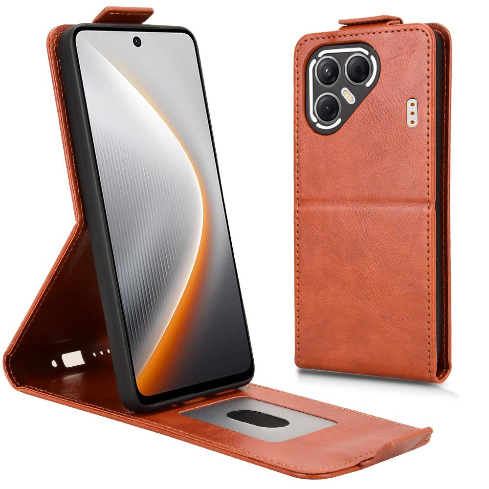 For TECNO Pova 7 5G Stand Case Magnetic Clasp Vertical Flip Leather Phone Cover with Card Holder