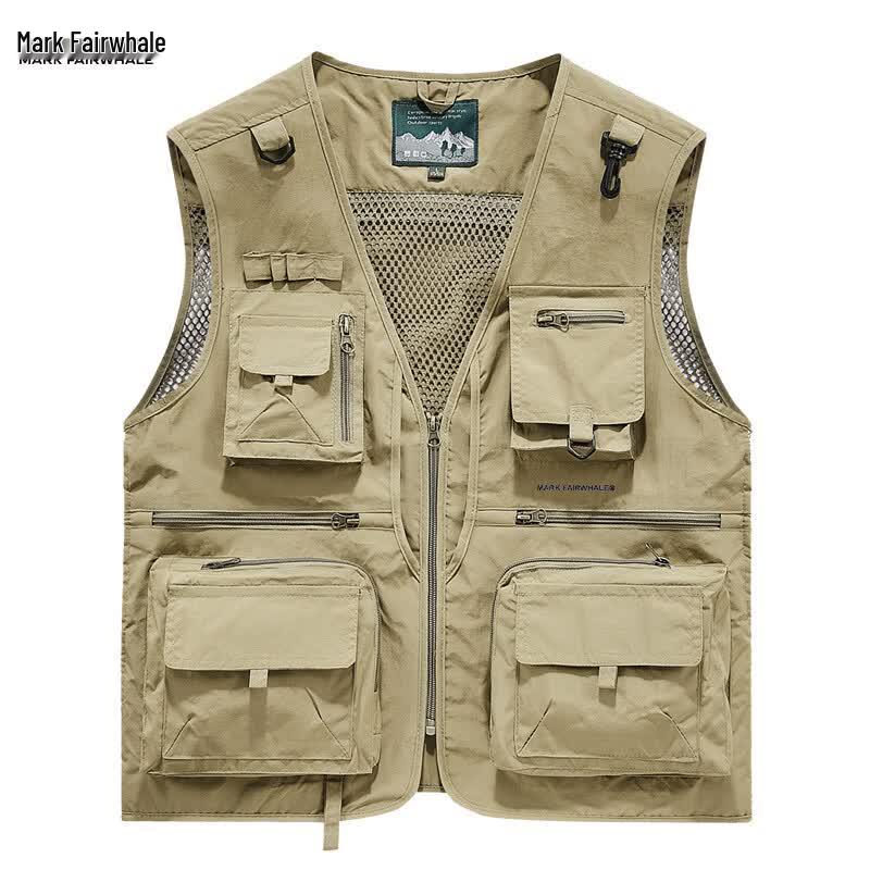 MARK FAIRWHALE Men s Multi-Pocket Work Vest M