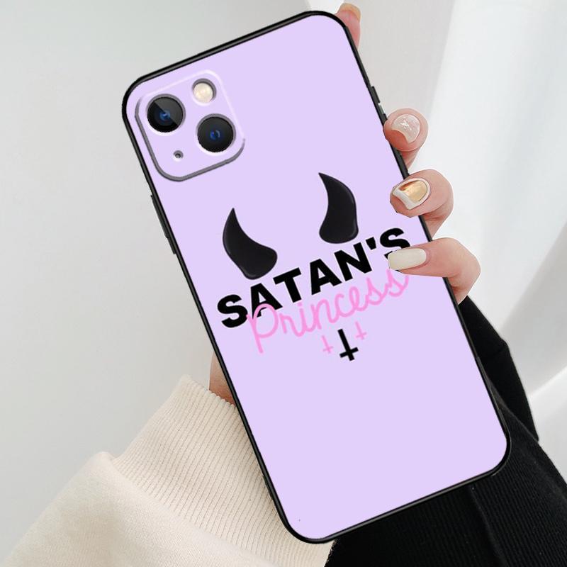 Angel Devil Girl Phone Case For iPhone 17 Pro Max 16 15 11 13 12 14 Pro Max mini 15 16 Plus 16e 17 Air Cover