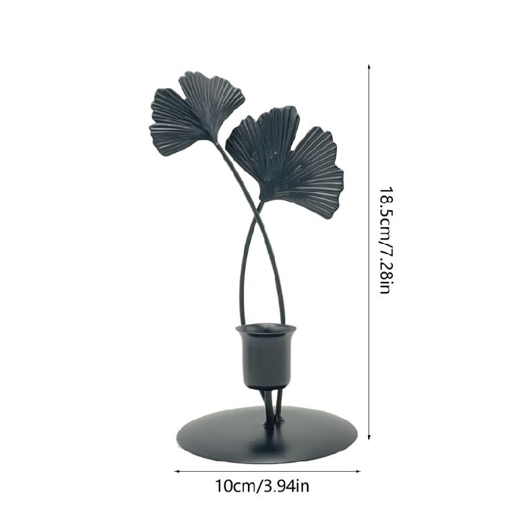 Wrought Iron Pillar Candle Holder Candlestick Metal Candle Holder Candelabrate