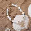 Elastic Boho Beaded Anklets Pearl Beach Foot Chain Fashion Starfish Pendant Ankle  Women