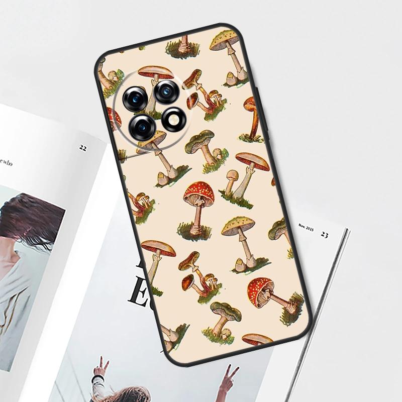 Mushroom Forest Case For OnePlus Nord CE 5 2 3 4 Lite N30 OnePlus 11 12 13 15 13T 13R 10T 12R 9 10 Pro Cover