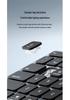Ultra-Thin 2-in-1 Aluminum Bluetooth Keyboard with Large Touchpad for Desktop, Laptop, and Tablet