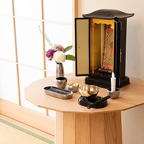 Sunmany Mini Orin Set: Authentic, Easy-to-Use 2.3-inch Rin, Made in Japan. Perfect for Buddhist Altars, Buddhist Altars, and as a Modern Buddhist Item