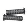Universal Handlebar Grips for Retro Motorcycle Modifications - Compatible with Harley 883, CG125, CB400