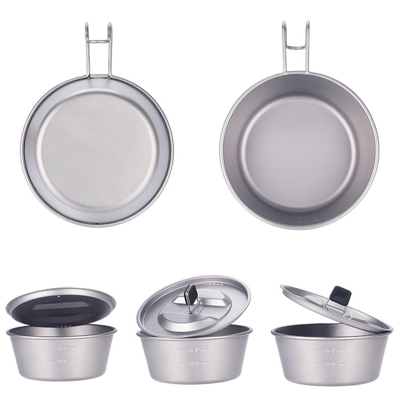 Titanium Sherpa Bowl: Portable Outdoor Camping Tableware