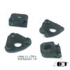 EHL526 Headlight Holder Mount Repair Bracket Tab Set Left Side for VW Caddy MK3 2K 2C Touran MK1 1T3 2010-2015 2K5998225