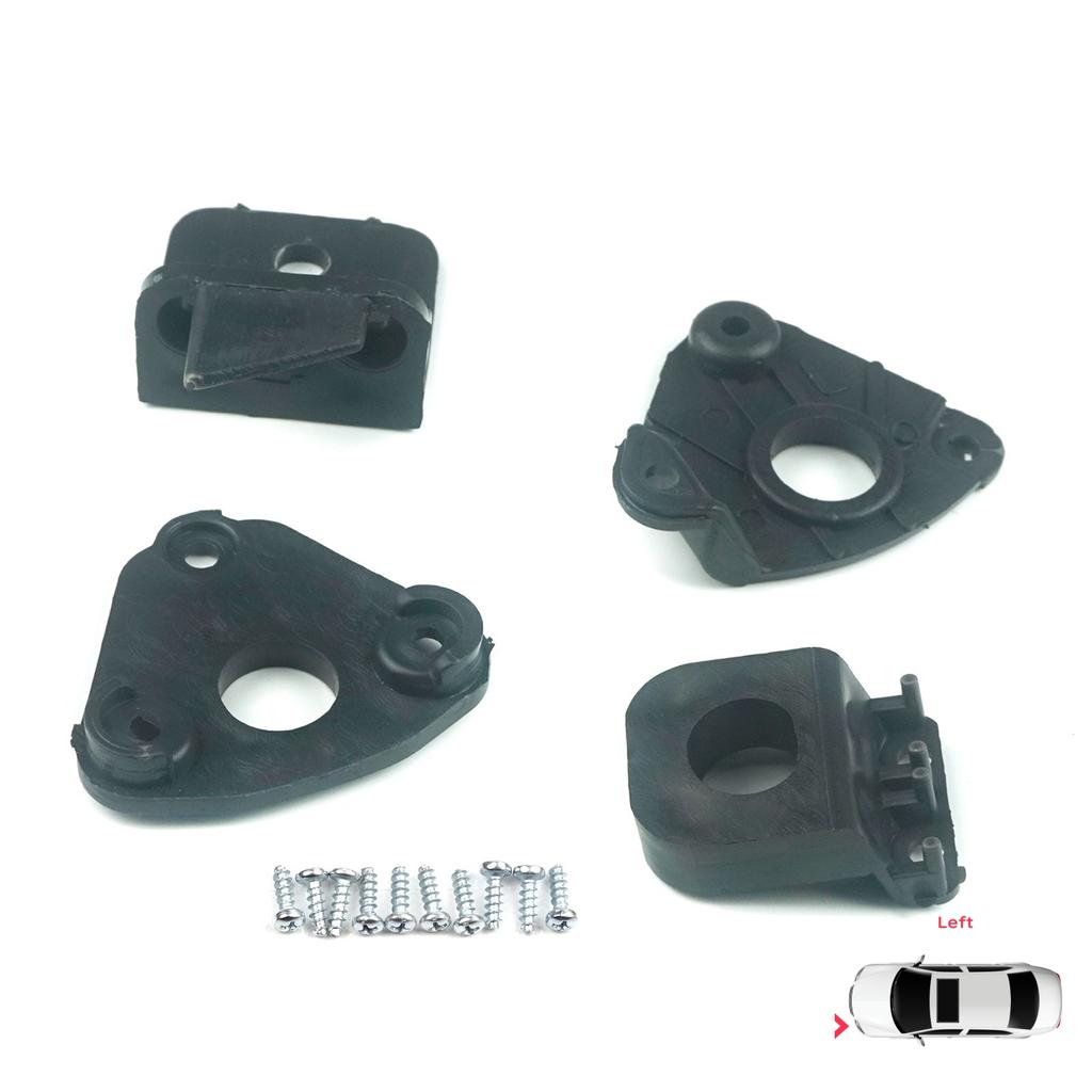 EHL526 Headlight Holder Mount Repair Bracket Tab Set Left Side for VW Caddy MK3 2K 2C Touran MK1 1T3 2010-2015 2K5998225