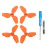 2Pair Propellers Replacement for NEO Accessories PC Drone Propeller Wing Blade Spare Parts with Scre