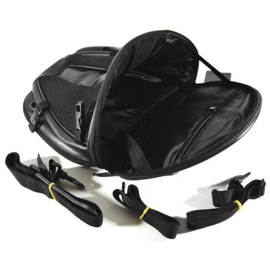 Waterproof Motorcycle Bike Rear Trunk Back Seat Carry Luggage Tail Bag Saddlebag