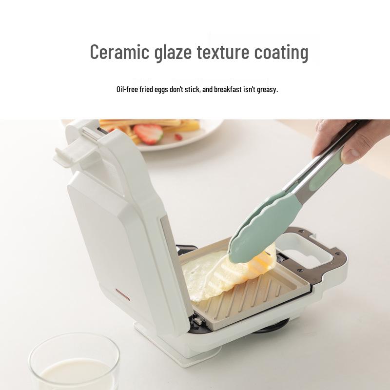 Multi-functional Breakfast Machine: Sandwich, Waffle Maker & Toaster with Electric Griddle
