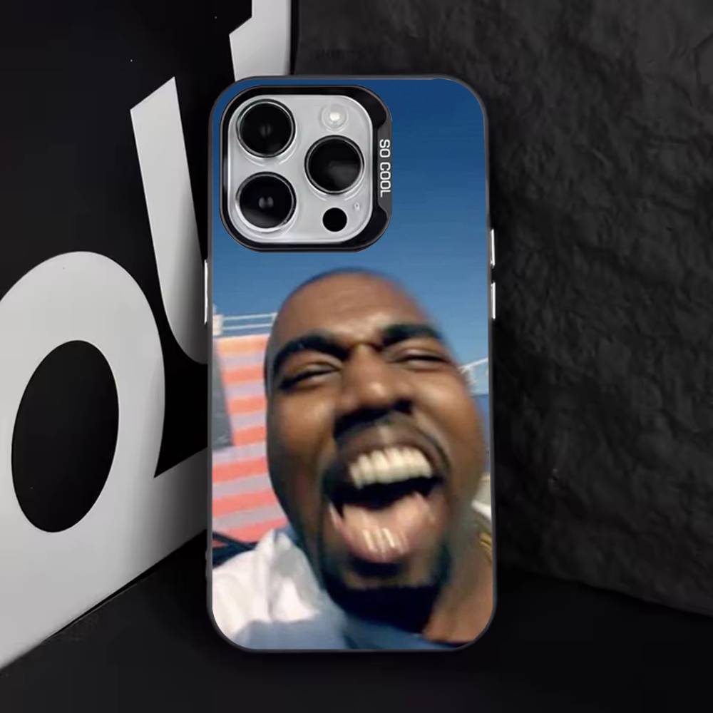 Funny Kanye W-West Ye Phone Case For iPhone 17,16,15,14,13,12,11,Pro,Max,Plus,E,Air,Mini Black Tpu Cover iPhone16promax