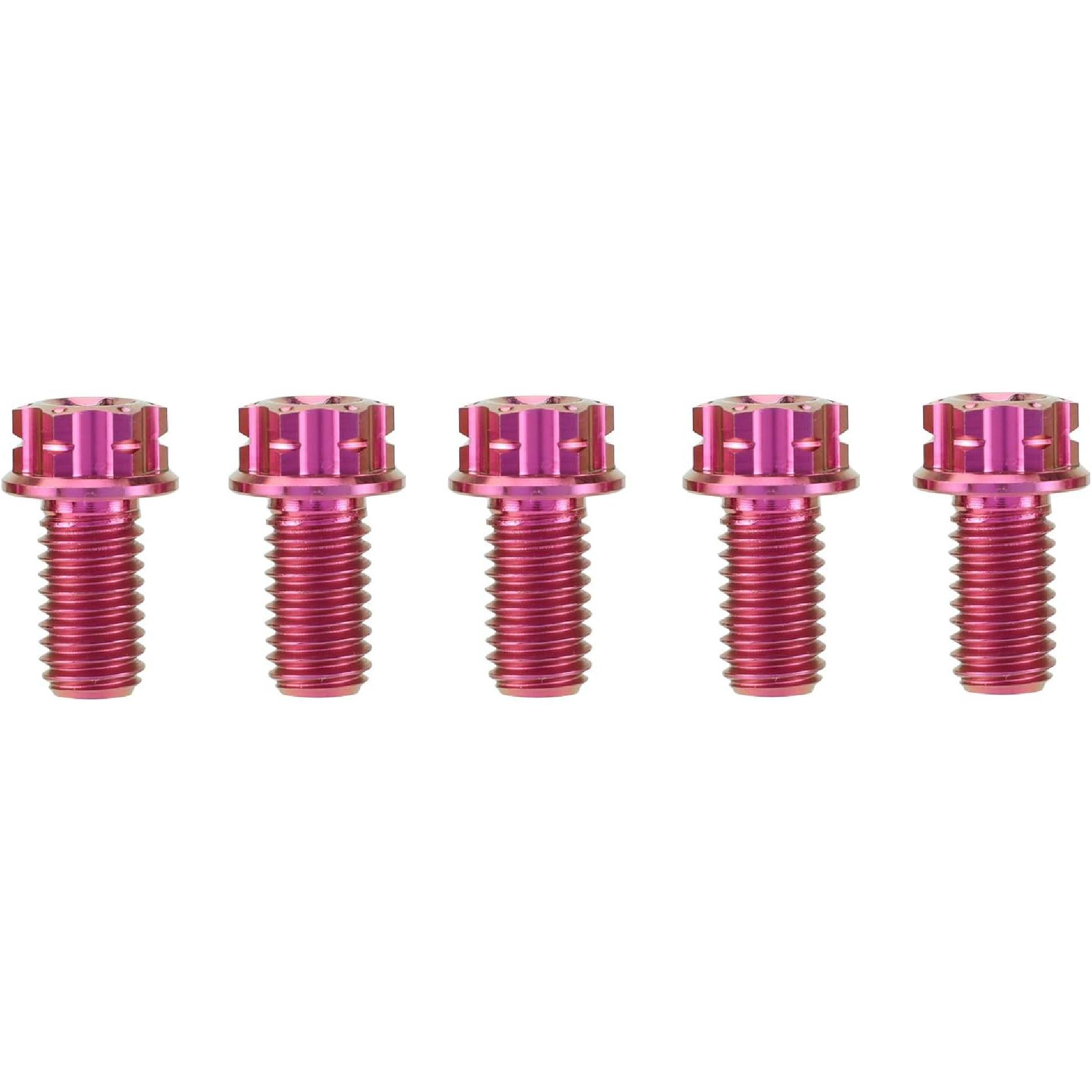 

5pcs Rear Sprocket Bolts Nuts Titanium Alloy Kit for Surron Sur Ron Light Bee X/S Electric Bike